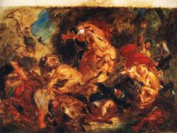 Eugene Delacroix Charenton Saint Maurice oil painting image
